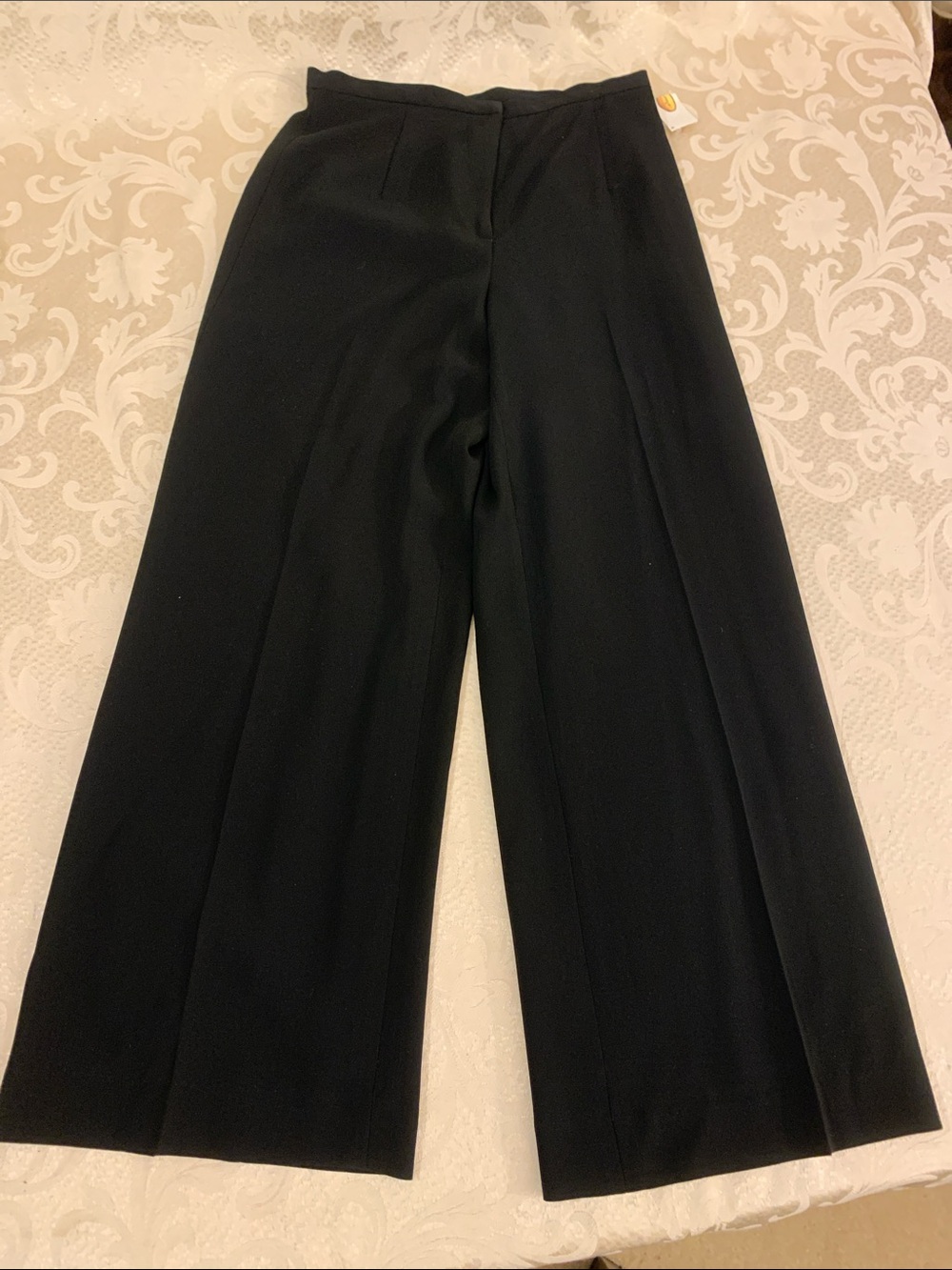 Black Wide-Leg Dress Pants 26.5” inseam